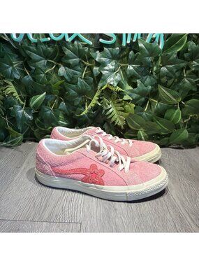 Converse Unisex One Star Ox 160325C Pink Basketball Shoes Sneakers Size M 6 W 8